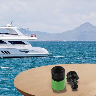 Nettoyage Moteur Bateau Kit Chasse D'Eau Moteur Hors-Bord Seachoice - Compatible Mercury, Mariner, Yamaha, Suzuki Raccord Rapide Mercury