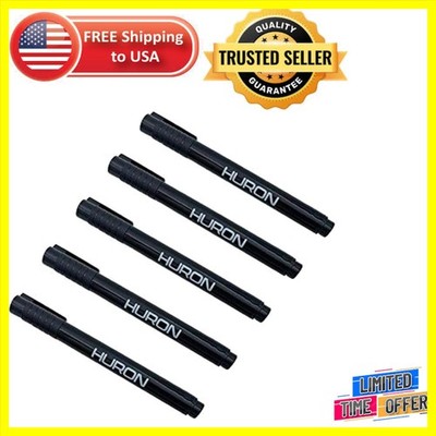Professional Counterfeit Money Marker Pen Set - 5 Pack for Cash Verification