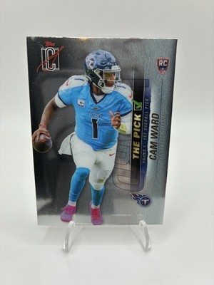 Cam Ward 2025 Topps Signature Class #TP-29 The Pick- Tennessee Titans Rookie RC 