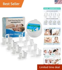 Quality Nasal Dilator - 8 Vent Anti-Snoring Solution for Peaceful Nights