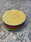 Fiesta ~ Mixed Color Lot Of 4 - 7 1/4” Salad Plates Fiestaware