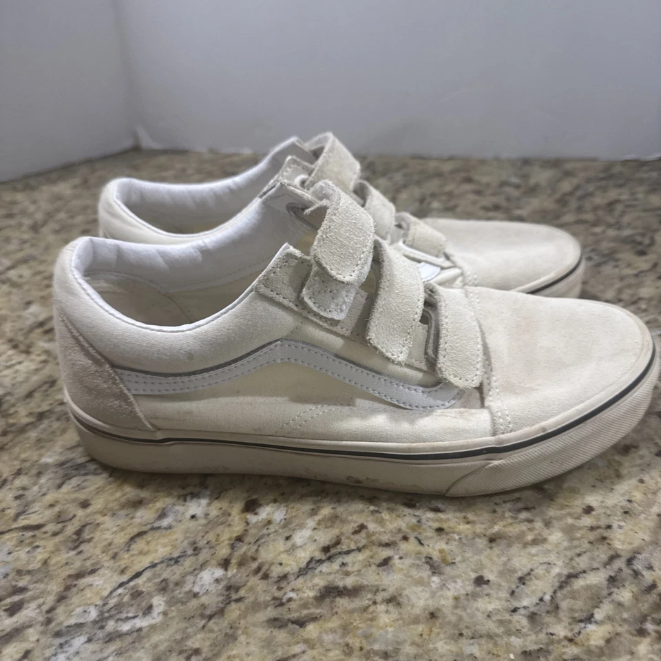 ZAPATO VANS OLD SKOOL V GAMUZA LONA MALVAVISCO/TURTLEDOVE Hombre 8/Mujer 9.5 Foto 3 de 4