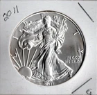 2011 American Silver Eagle 1oz Bullion Coin Brilliant and Uncirculated