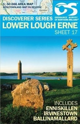 Lower Lough Erne Map | Enniskillen,... by Land & Property Serv Sheet map, folded