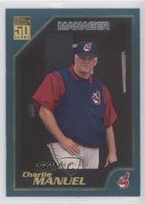 2001 Topps Limited Edition Charlie Manuel #329 0q3