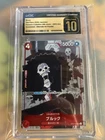 ONE PIECE JAPANESE BROOK MANGA ALT ART OP01-022 CGC 10 PRISTINE 25th Anniv.