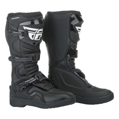 #ad #ad Fly Racing Maverik Black MX Off Road Boots Men#x27;s Size 14 $89.99