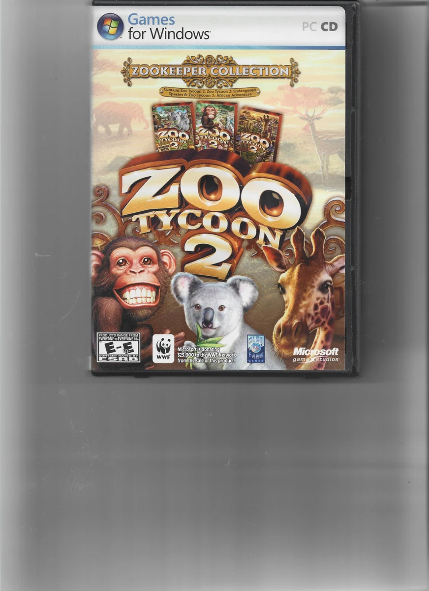 Zoo Tycoon 2: Zookeeper Collection PC Video Games for sale | eBay
