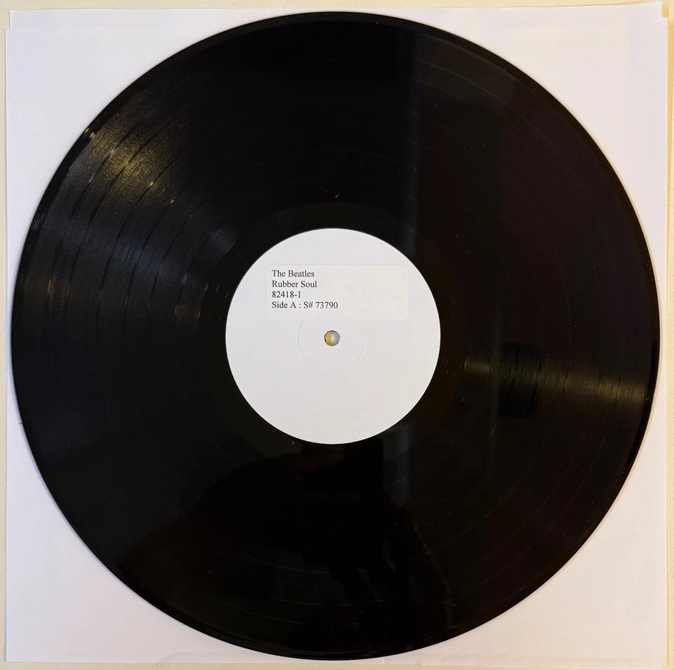 BEATLES Rubber Soul TEST PRESSING 180g VINYL LP 2012 Remaster US Capitol RARE - Image 2 of 4