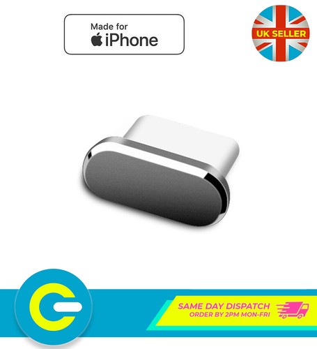 USB-C Metall & Gummi Ladeanschluss Anti-Staub Stecker Abdeckung Kappe für iPhone 15 Modelle - Bild 11 von 11