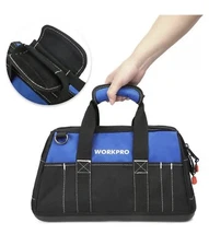 Tool Bag  Heavy Duty, Top Wide Mouth Tool Storage Tote, 16” zipper..NEW
