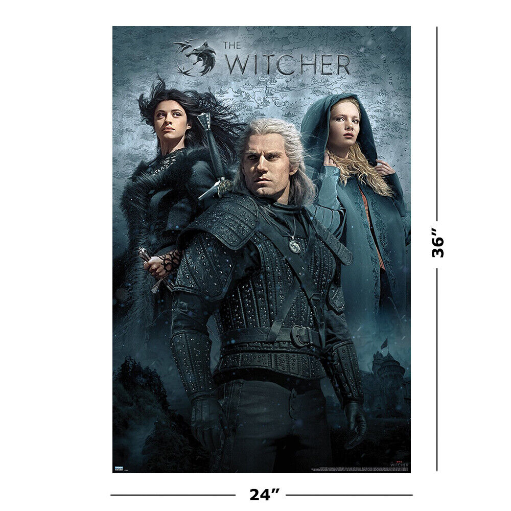 The Witcher - Netflix TV Show Poster (Regular Style - Season 1