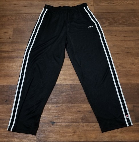 fila button down pants