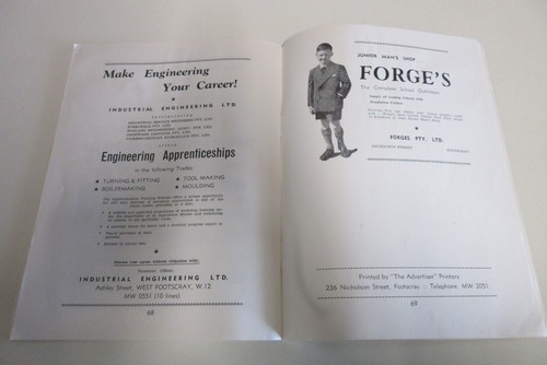 Footscray Technical School - Annual Magazine - Blue and Gold - 72 Pages - 1956 - Picture 22 of 24