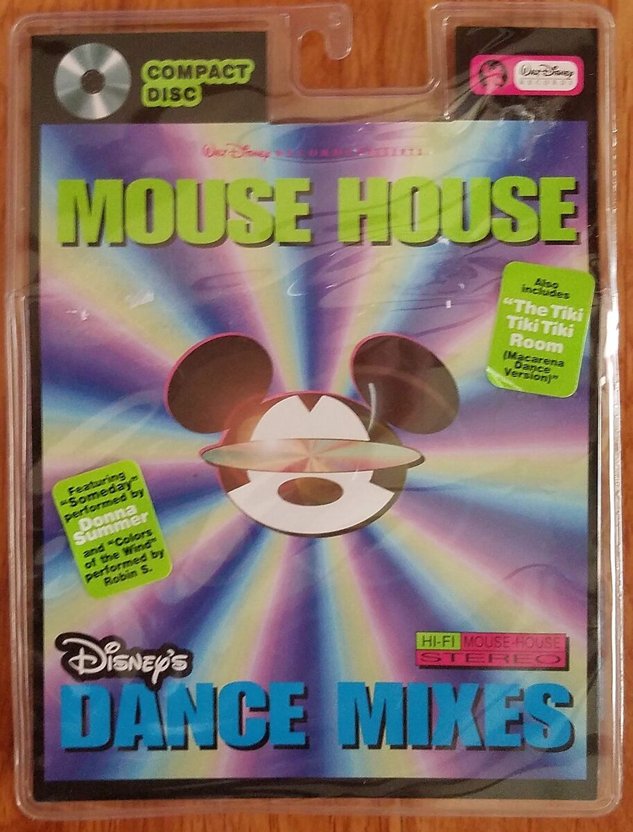 Walt Disney Mouse House Dance Mixes CD Compact Disc/Music Walt Disney Mouse House Dance Mixes CD Compact Disc/Music
