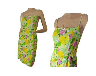 yellow cotton sundress