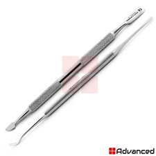 2 Pcs Nail Art Cuticle Pusher Toenail Lifter Thick nails Manicure Pedicure Tools