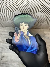 Cowboy Bebop Spike Spiegel 3D Lenticular Motion Car Sticker Decal Peeker Laptop