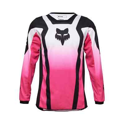 New Fox MX ATV Jersey Girls Youth 180 Lean Black / Pink YS YL YXL  33054-285