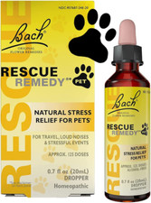 Bach REMEDY PET Dropper 20Ml, Natural Stress Relief, Calming for Dogs, Cats,...