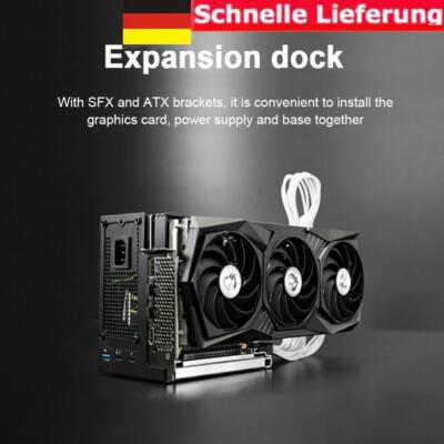 Thunderbolt 3/4 compatible External GPU Video GPU Card Dock TH3P4G3 for Laptop