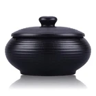 Ceramic Ashtray with Lid，Waterproof Outdoor Cigarettes Ashtrays Cigar Ash holder
