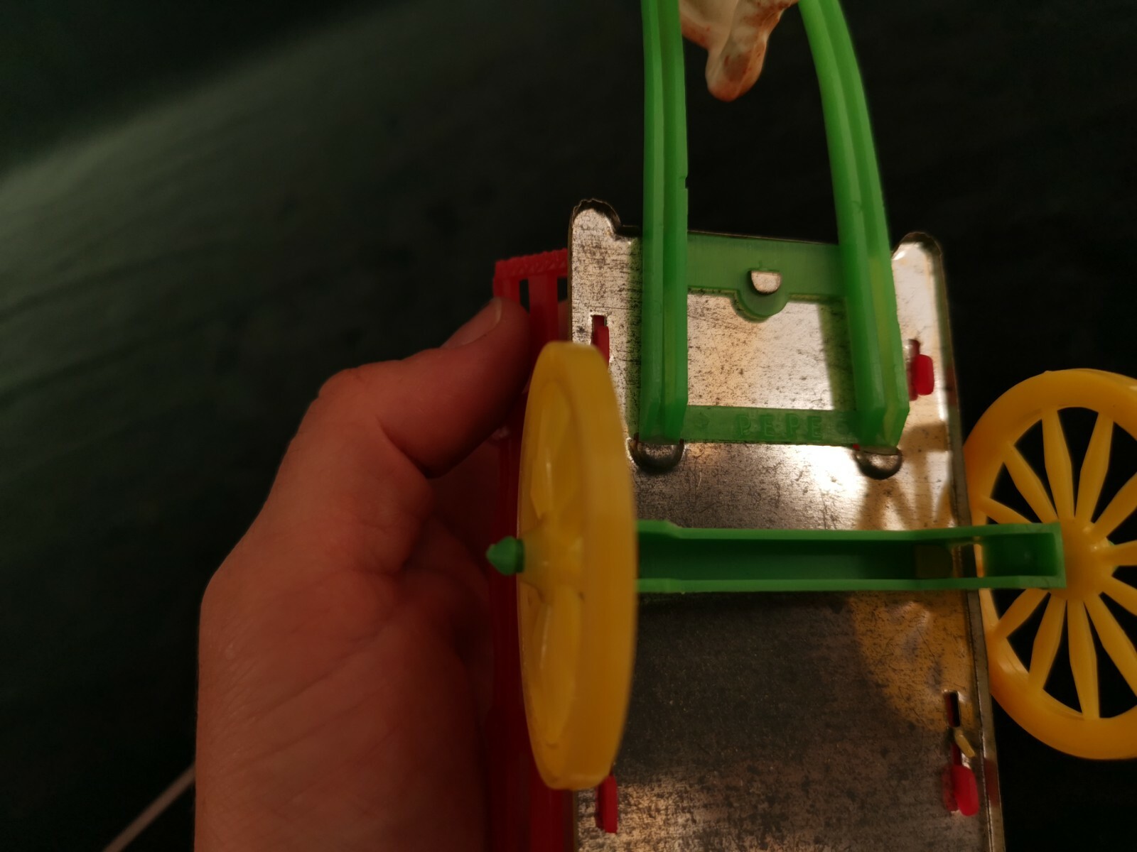 vintage toy horse with wagon plastic and tin PEPE made in Portugal eBay