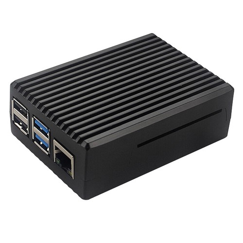 For GeeekPi Raspberry Pi 4 CNC Aluminum Case with Fan Heatsinks for Pi 4B_ecBME - Afbeelding 2 van 8