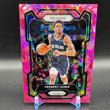 Herbert Jones Pink Ice 2023-24 Panini Prizm #250 New Orleans Pelicans