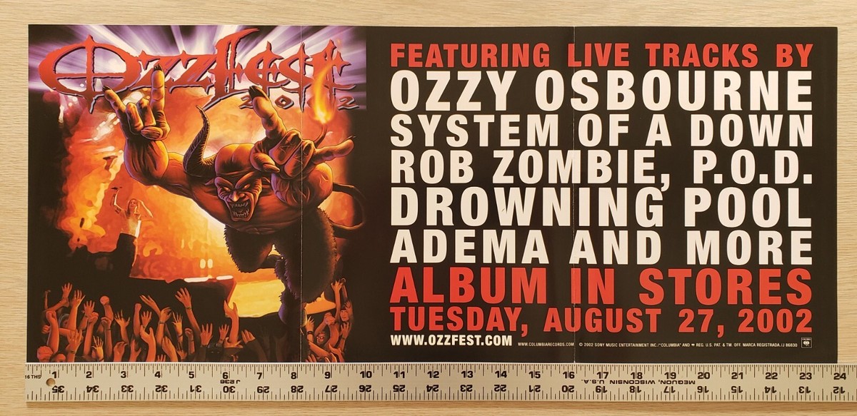 OZ disc サンプラー「OZ DAYS '93」＋円盤チラシ3枚 Ozzy Osbourne: The Ultimate Ozzy (DVD), Sony Japan, Music