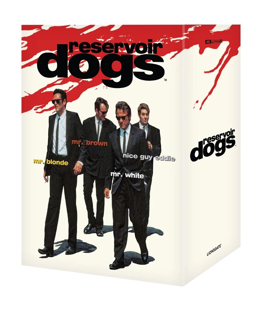 Reservoir Dogs 4K One Click SteelBook Blu-ray MANTA LAB 1992 Ships