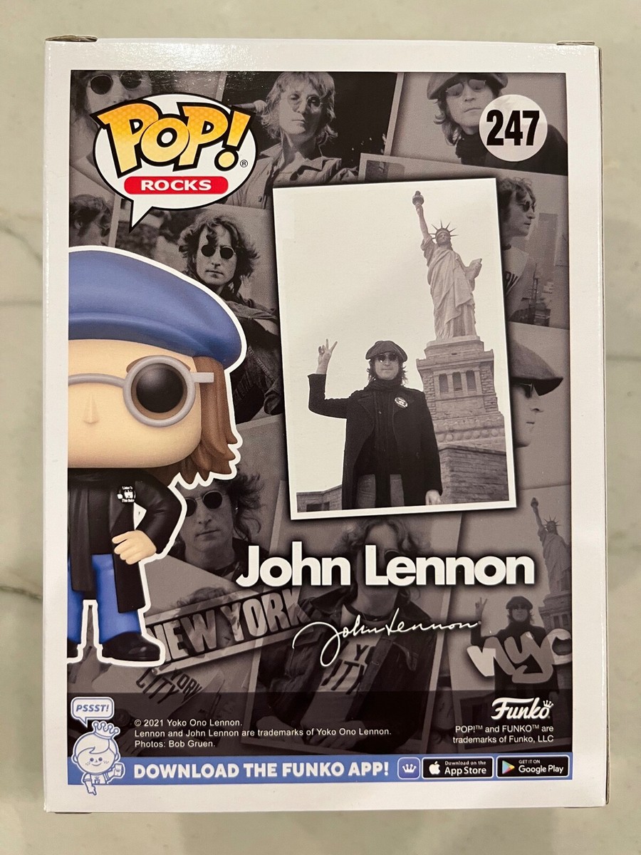 Funko Pop! Rocks #247 John Lennon - funko.com Exclusive