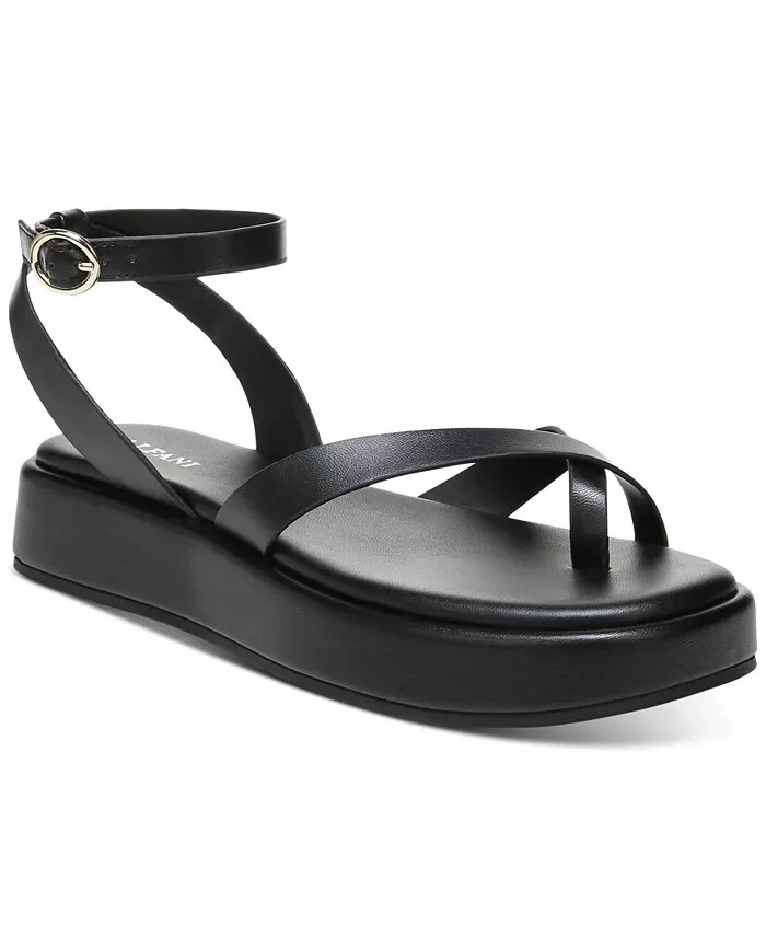 Alfani Araa Womens Flatform Sandal Black US Size 6.5 M