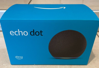 Amazon Echo Dot 4th Gen 2020 Smart Speaker with Alexa WiFi Bluetooth Charcoal