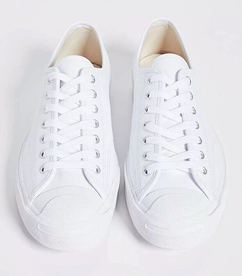 Converse Jack Purcell OX White Leather Low Top Sneaker Shoe 164225C Men 5/W 6.5
