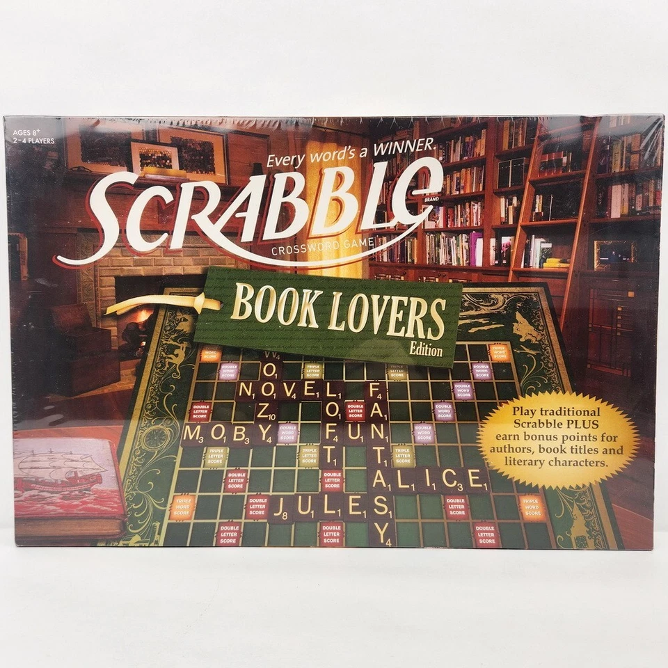 Scrabble Book Lovers Edition Hasbro - Image 3 of 4