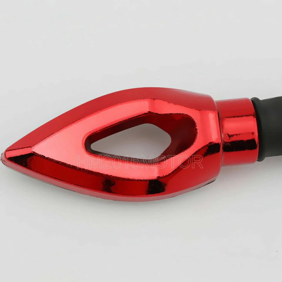 4X 4.2" plastic Mini LED Amber Lights For Suzuki Vstrom DL1000 650 GSX 750F 650F - Imagem 4 de 4