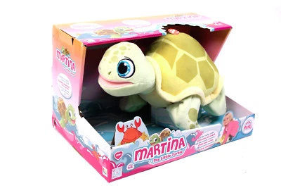 MARTINA die kleine Schildkröte Plüschspielzeug SOUND Spielschildkröte Club Petz