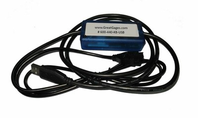 SmartCable USB with Excel Compatible Output; Mitutoyo Digimatic Input