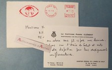 ● Capitaine Pierre CLEMENT Quartier général de l'Armée du Salut Yvetot CDV 1974