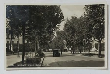 72875 Postcard - Palermo - Via Libertà - fp vg 1933
