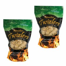 Image of 3 x Homefire Twizlers Natural Firelighters 300g [0121H]