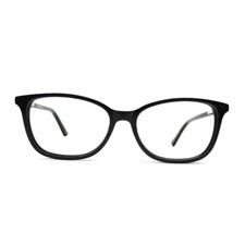 KP20228 BK Black Rectangular Kids Full Rim Eyeglasses Frames 49-14-125