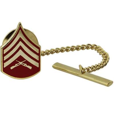 USMC Marine Corps Tie Tack SGT Sergeant
