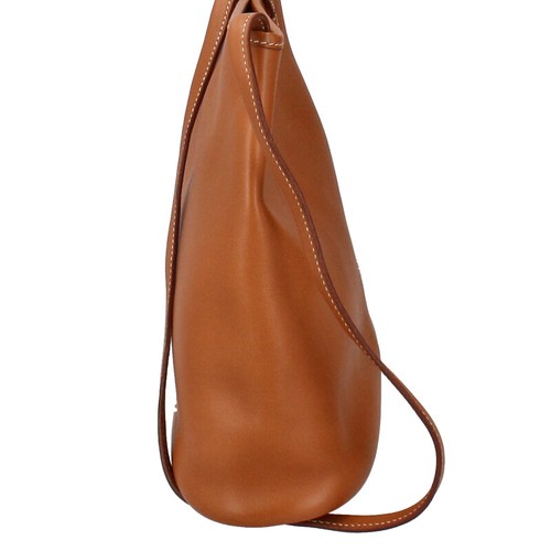 HERMES Gazelle Vogarribar Shoulder Bag gold USED - Picture 2 of 9