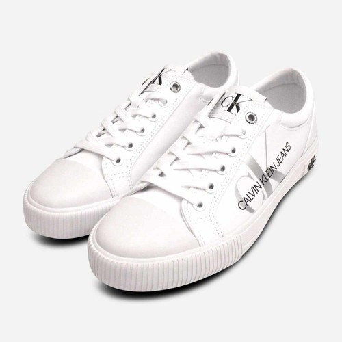 Calvin Klein Mens All White Designer CK 