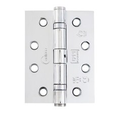 Eclipse Door Hinges Ball Bearing 4 Inch 102mm Grade 11 Fire Rated 1 Pair Screws