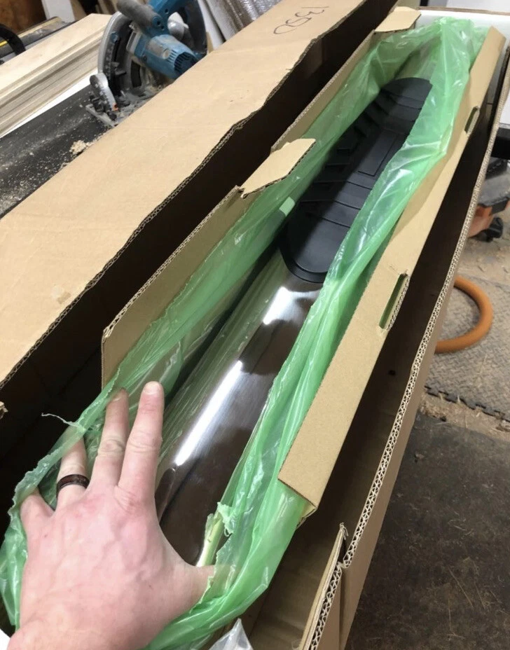 Ionic 5" acero inoxidable curvo se adapta a 07-17 Silverado Sierra CABINA REGULAR barras Nerf Foto 2 de 4