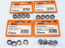 Kyosho DSlot43 DSP4016 4017 4019 Tire Set Lot of 3  Aston Martin DBR9 Wheel Set