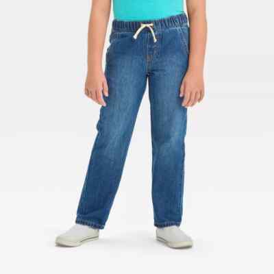 Cat & Jack Boys Straight Pull-On Pants Boys Pants Big Kids 6 ~ BUY 2 GET 1 FREE